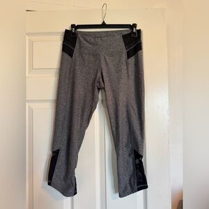 Target Gray and Black Athletic Leggings